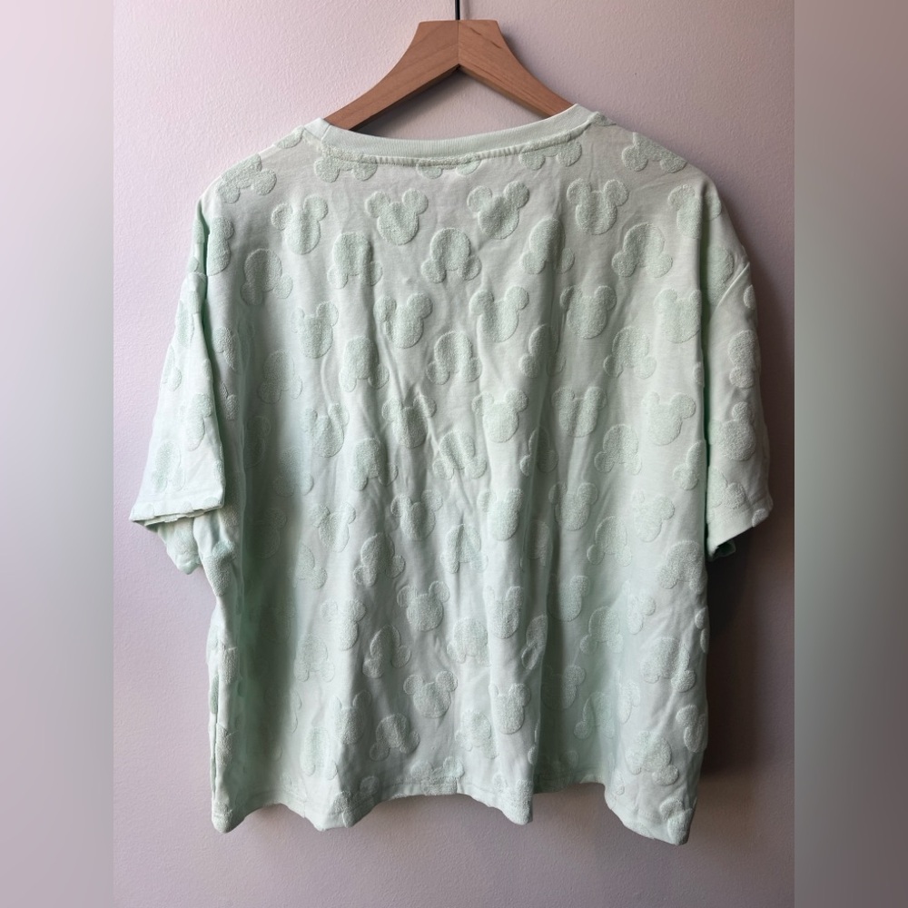 Disney Mickey Mouse Mint Green Drawstring Elastic… - image 7